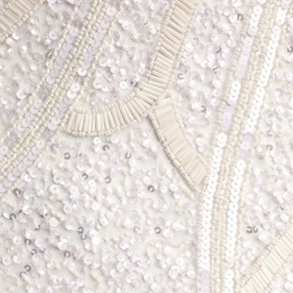 LULUS Bridal Wedding Elegant Sophisticated Sexy Elegant Beaded Mermaid Gown - Picture 5 of 5